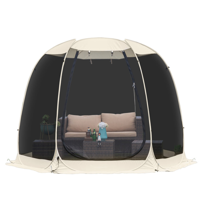 Tente moustiquaire instantanée avec moustiquaire, H 78 po x l 120 po x P 120 po