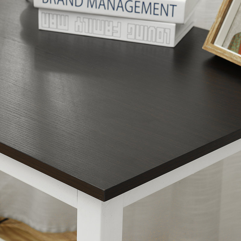 Bureau d'écriture pour bureau à domicile Agostini, Noir / blanc