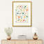 Dinosaur Alphabet - impression d'art graphique-52836625-52836628-52836629