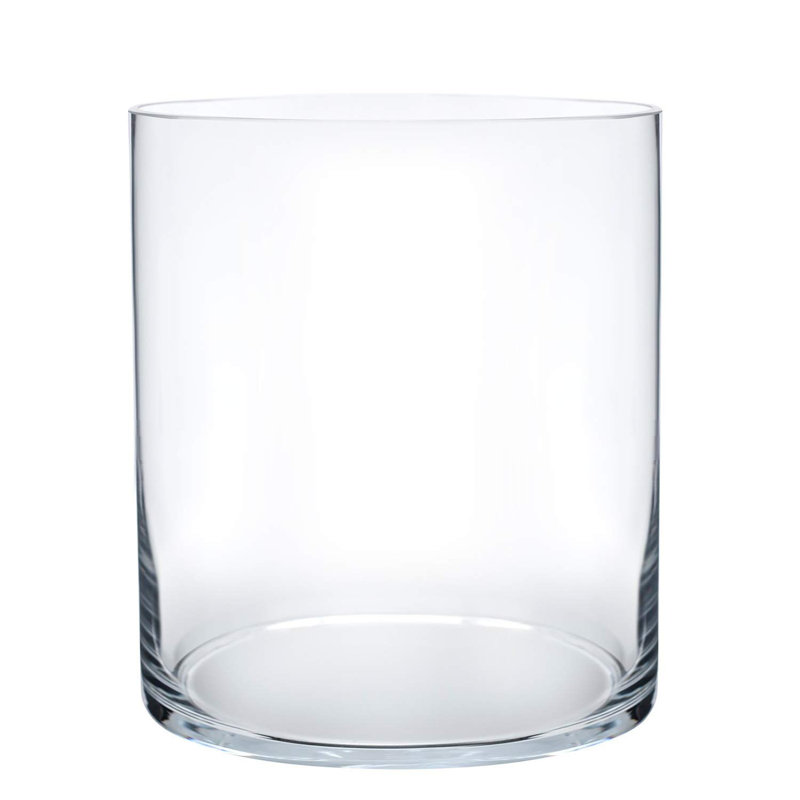 Khyrin Glass Table Vase, 8" H x 6" W x 6" D