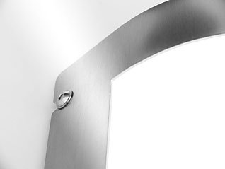 Aqua Marco Outdoor Flush Mount, Stainless steel, Motion Sensor