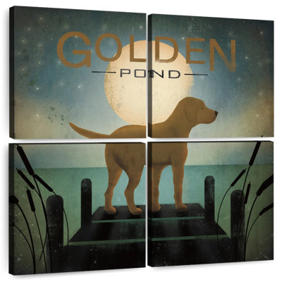 Brampt Moonrise Yellow Dog - Golden Pond