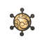 Shoshoni 8 - Light Chandelier