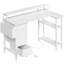 L-Shaped Computer Desk with Built-In Electrical Outlet-1121111477-1121555739