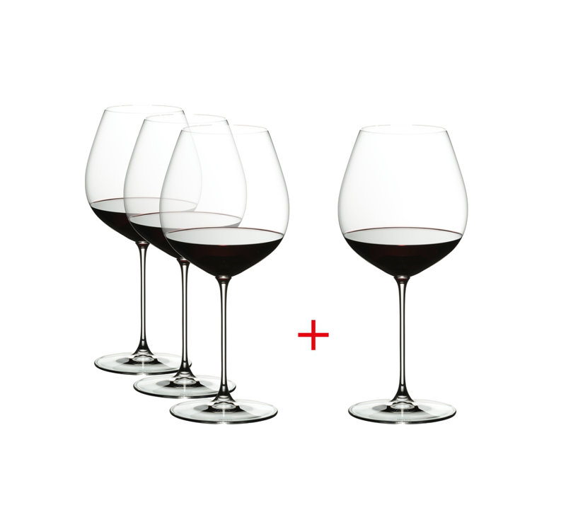RIEDEL Veritas Pinot Old World Noir Wine Glass (Pay 3 Get 4) (Set of 4)