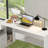L-Shaped Computer Desk With Bookcase