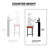 Backless Bar Stools Counter Stools With Footrest-150640072-150640077