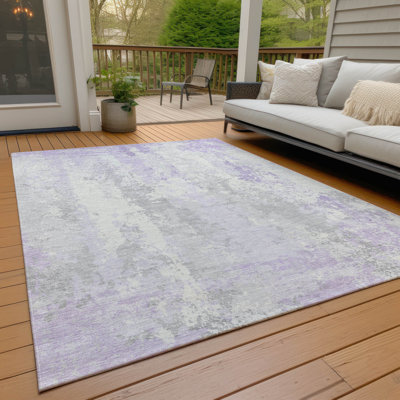 Tapis lavande lavable à la machine intérieur / extérieur Xhevrie