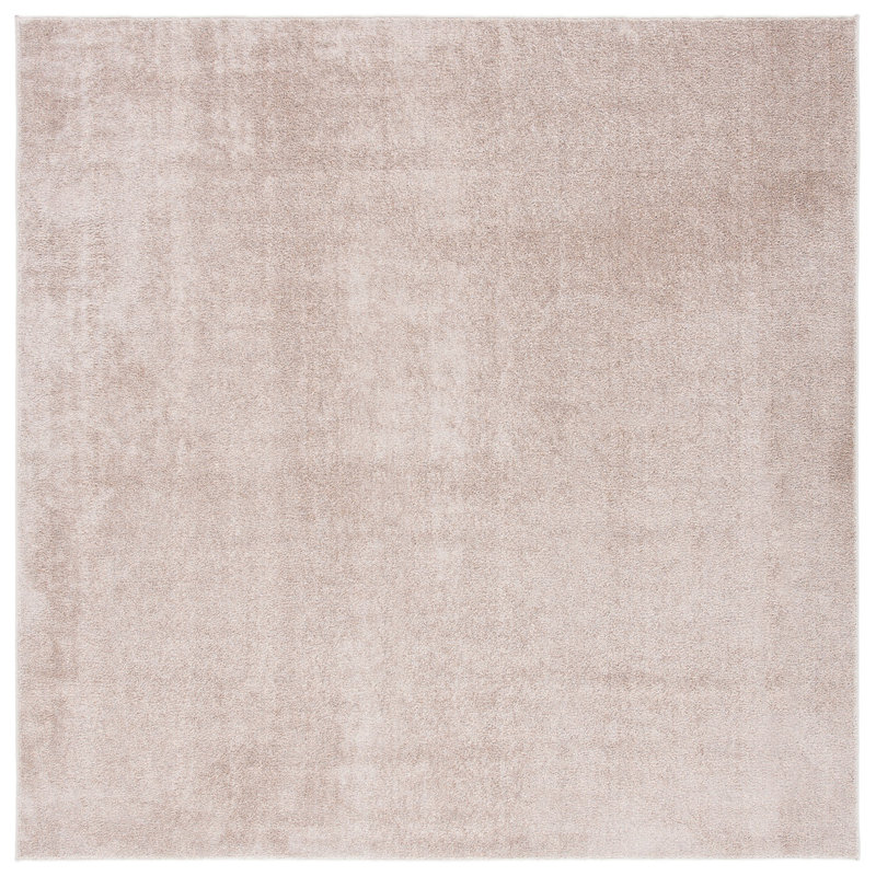 Collyer Non-Slip Performance Solid Color Rug, Square 6'7"