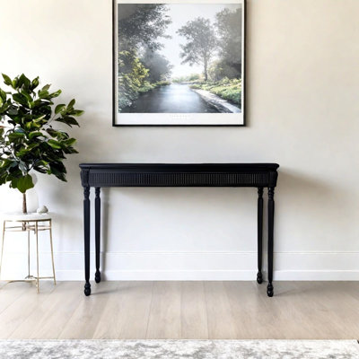 Retro Carved Console Table