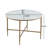 Rivet Modern Industrial Sintered Stone Dining Table with Forged Metal Base-678775257