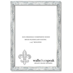 White American Barn Picture Frame