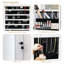 Armoire à bijoux avec miroir pleine longueur 14,5 po-1976052831