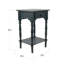  Table de chevet avec tiroir, tablette, style traditionnel Jane, P 17 po x l 14 po x H 26 po Jane