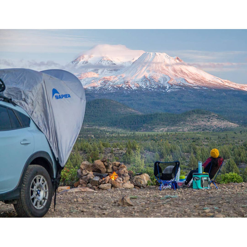 Gray Three Season SUV Tailgate Tent with Carry Bag