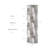 Rotating Bookshelf, 5 Tier Small Bookcase Corner Display Shelf For Small Space Wood Narrow Book Shelf Organizer For Living Room, White-2079973005