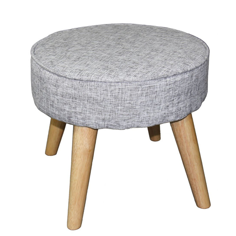 Myndi Upholstered Ottoman, Beige
