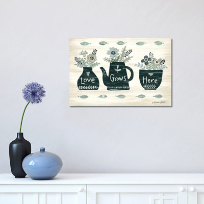 Love Grows Here by Annie LaPoint - Print on Canvas