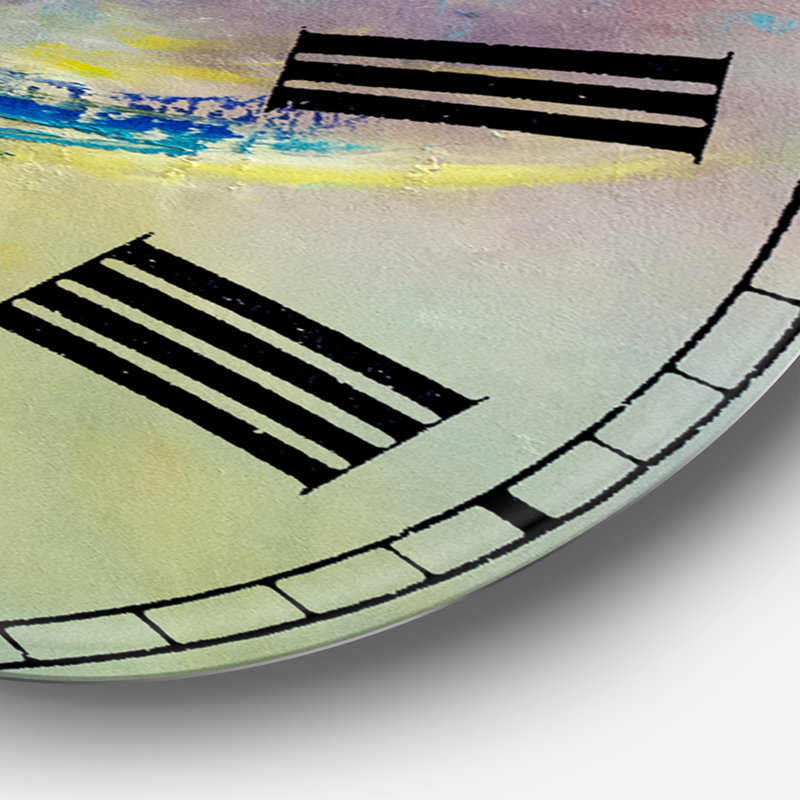 Horloge murale surdimensionnée Focused Intention, Moyen