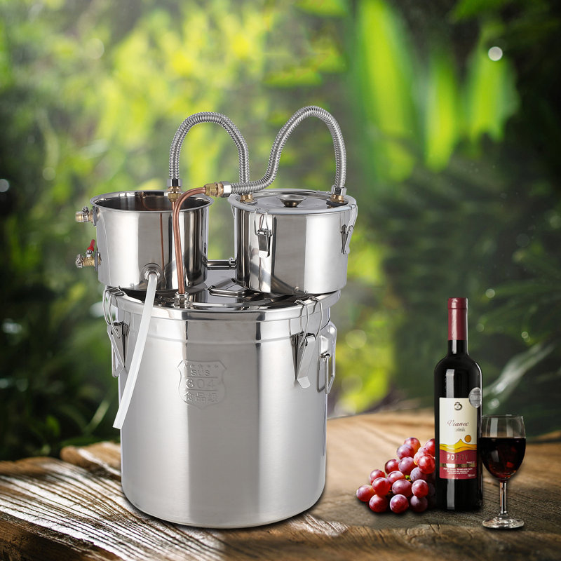 Nécessaire de brassage en acier inoxydable Yesurprise, 13 gallons