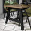 Mekela 94 cm Extendable Oak Rectangular Dining Table with Wood Base-804034633-804034634