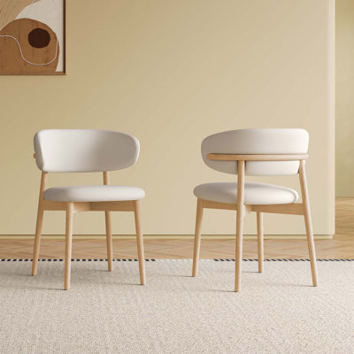 Chaise de salle à manger Mid-Century