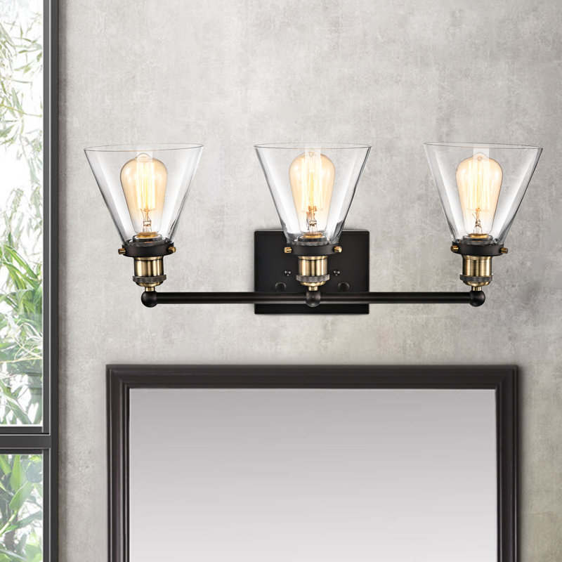 Éclairage pour meuble-lavabo 3 lumières gracie