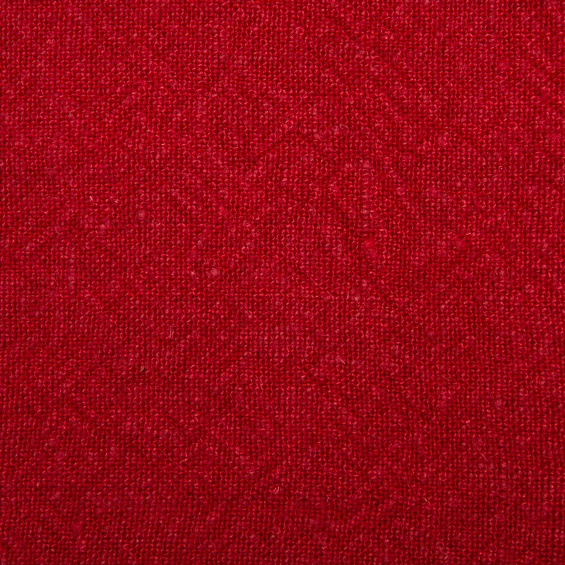 Chunky Linen Square Napkins, Red