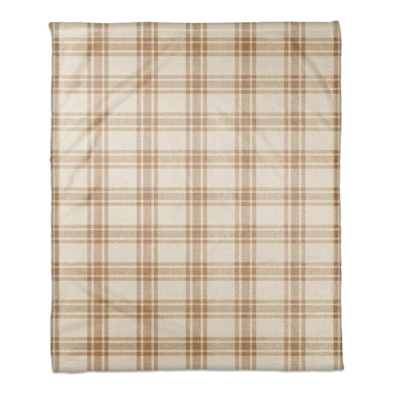 Hand Woven Throw Blanket, Orange