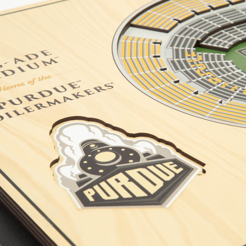 Handmade Wall Decor, Purdue Boilermakers Football