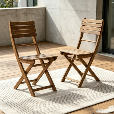 Outdoor Acacia Wood Folding Chair