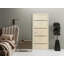 Porte intérieure moderne en bois pré-montée avec quincaillerie Planum 0015, placage naturel, panneau unique, cadre et moulures, portes robustes pour salle de bain et chambre à coucher - 42 po x 96 po-109782069-109782093