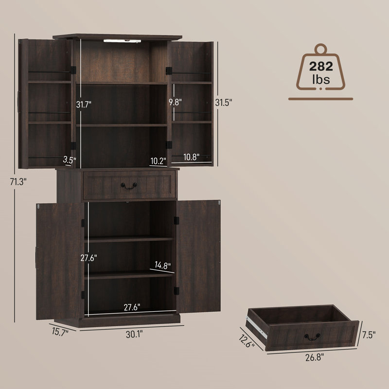 Armoire de rangement de style moderne