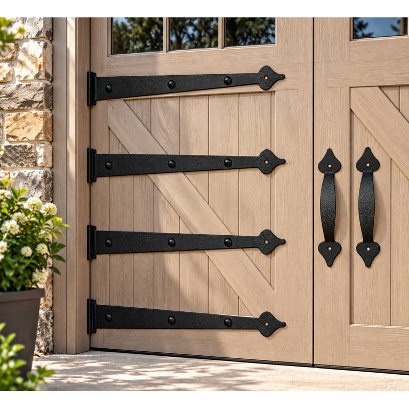 Decorative Garage Door Hinges Handles