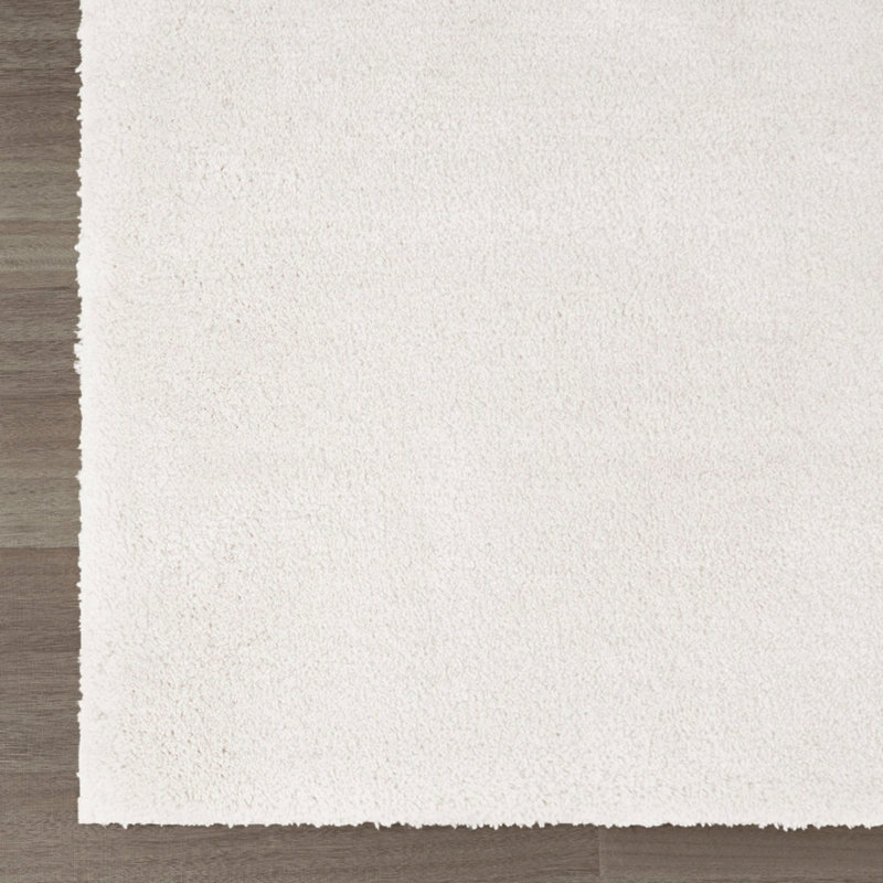 Solid Color Bath Rug, Ivory, 72" L x 24" W