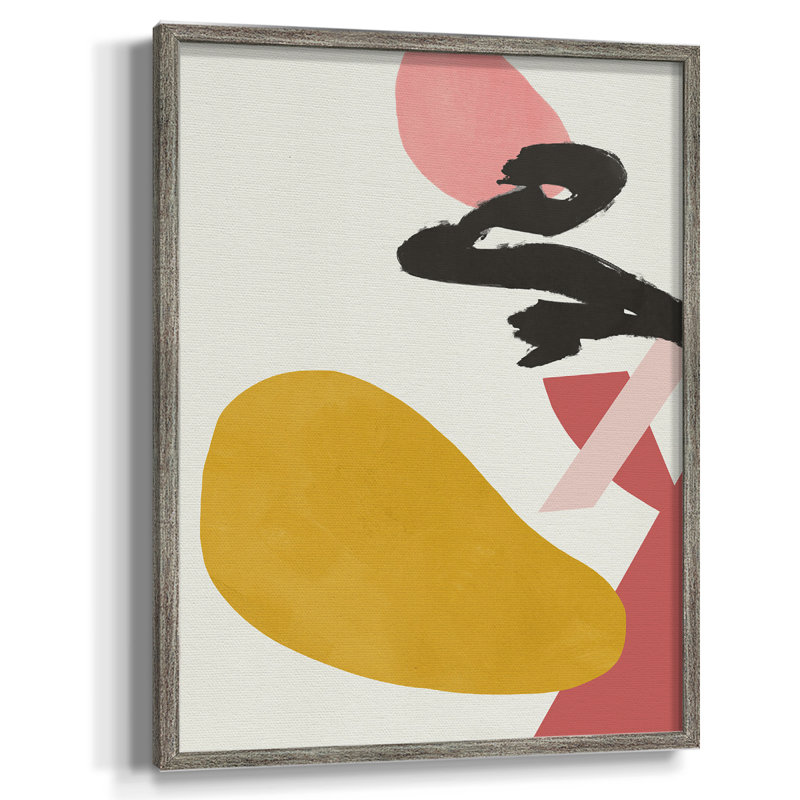 Bright Boy I, reproduction encadrée - bois massif, H 15 po x l 12 po