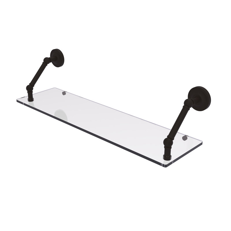 Étagère murale flottante Alcott, Bronze huilé, H 8 po x l 30 po x P 8 po