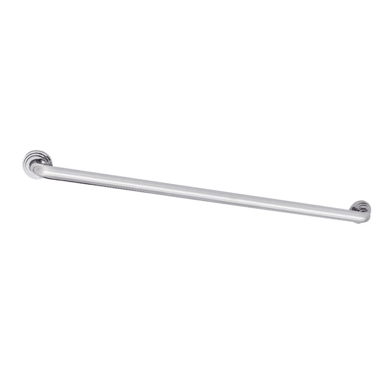 Kingston Brass Milano 1-1/4 Inch O.D Grab Bar, 38.63" W, Polished Chrome