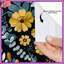 Rideau de douche à motif floral - Bohème bohémien-1856707440