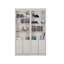 Dejarae Solid Wooden Library Bookcase H:223 W:148 cm-1218897564