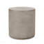 Table d'appoint d'extérieur en béton léger, table de bout MGO, gris clair