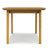 Draper 66"W Solid Wood Mid-Century Modern Rectangle Dining Table, Seats 6-565260215