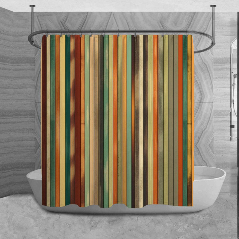 Rideau de douche Hurshel, H 73 po x l 70 po