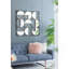 Miroir mural en métal exquis pour la décoration de la maison