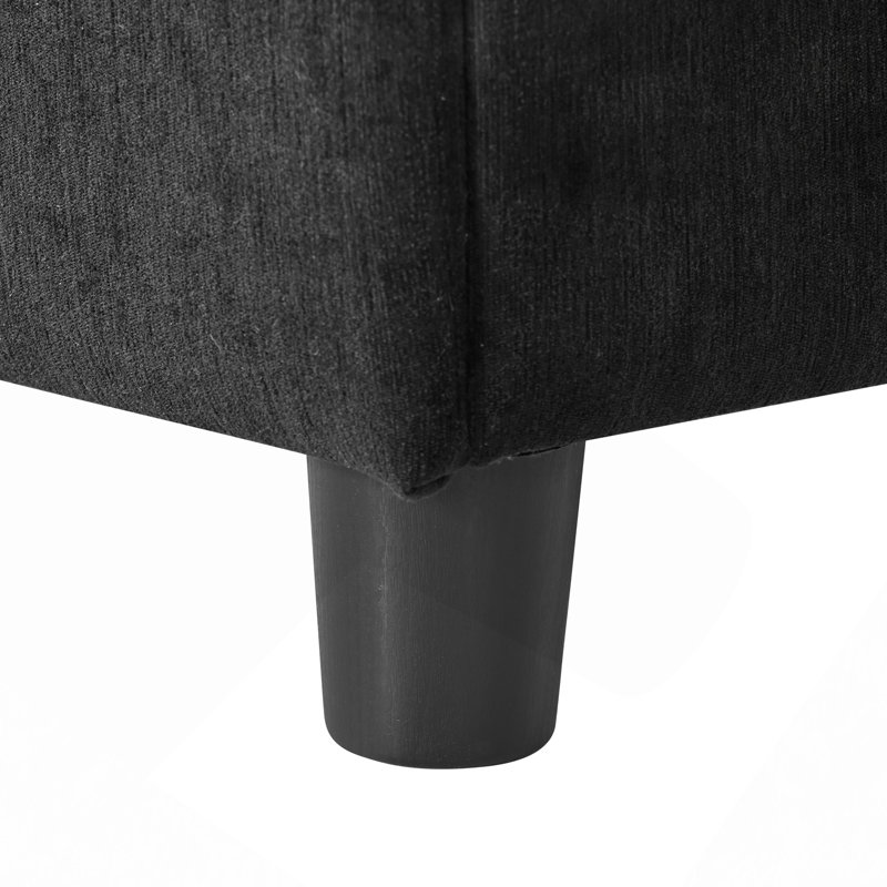 Chaise longue Canapé-lit 65,25 po Cloud, Rouge vin