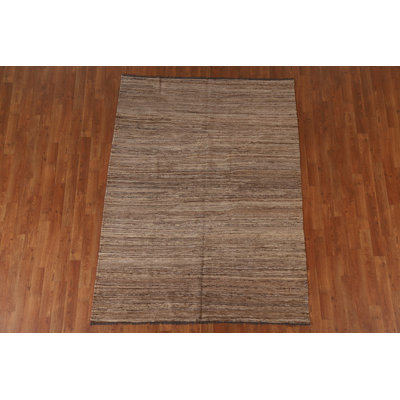 Tapis teinté naturel kilim 5 x 7