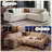 L-shaped Sleeper Sectional Upholstered Sofa Bed With Storage Space-914542043