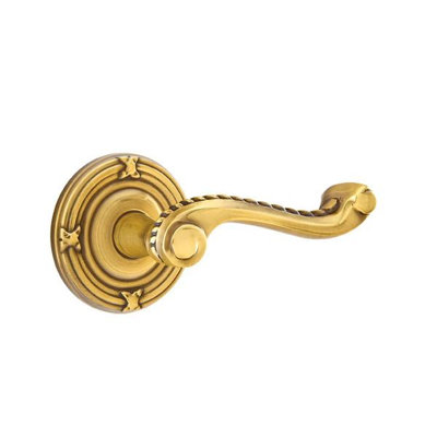Emtek Passage Interior Mortise w/ Ribbon & Reed & Rope Lever