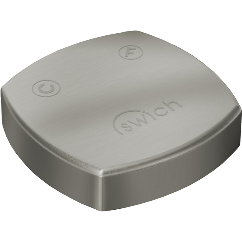 Swich Water Filter Device - Square Handle with Classic Filter, Brushed
