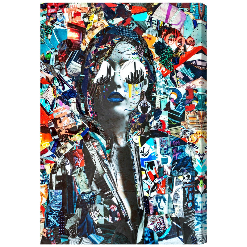 «City», impression sur toile, H 45 po x l 30 po x p 1,5 po